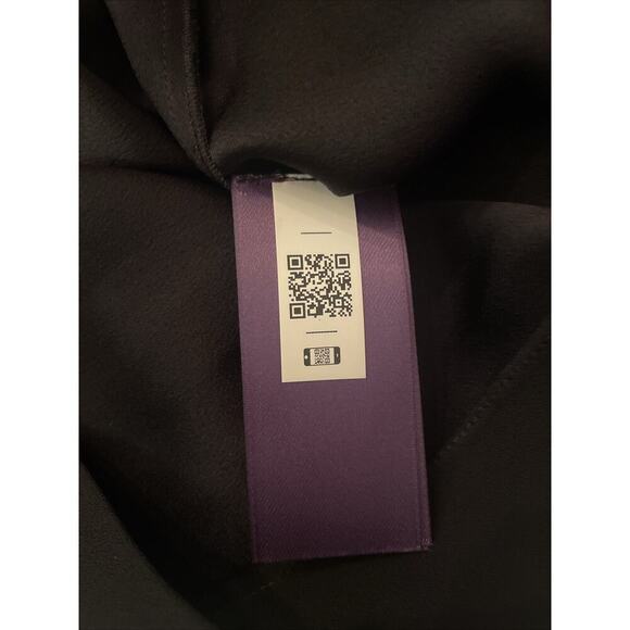 Ralph Lauren Collection Purple Label Black Maxi Skirt Satin Crepe Pencil 4 $1690 - Picture 11 of 15
